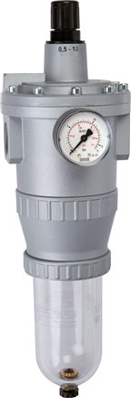 STANDARD-Filterregler G 3/4", 0,5 - 10 bar, Standard 5, Metallbehälter