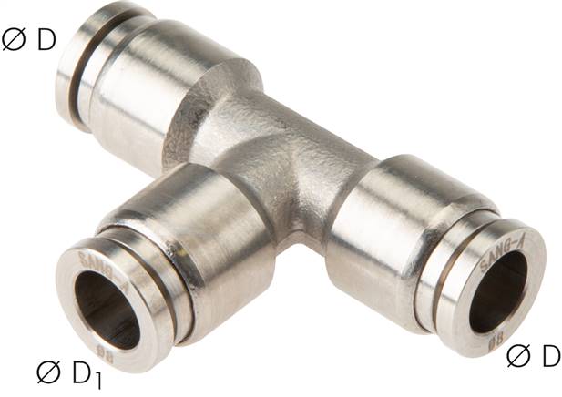 T-Steckanschluss 8mm-8mm, IQS-ES LE