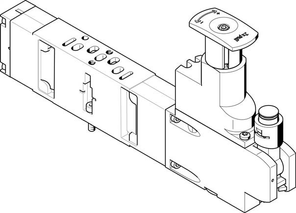 FESTO VABF-S3-2-R2C2-C-6 (543532) Reglerplatte