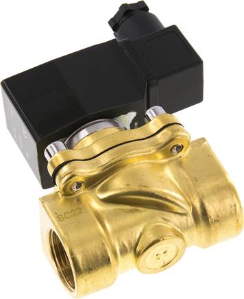 2/2-Wege MS-Magnetventil 230V, G 3/4", 0-6/10 (DC/AC) bar, NC