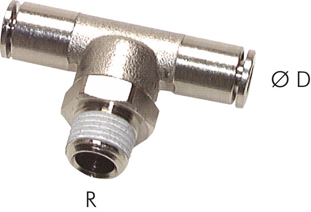 T-Steckanschluss R 3/8"-12mm, Baureihe CV
