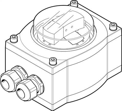 FESTO SRAP-M-CA1-GR270-1-A-T2P20 (568246) Endschalteranbau