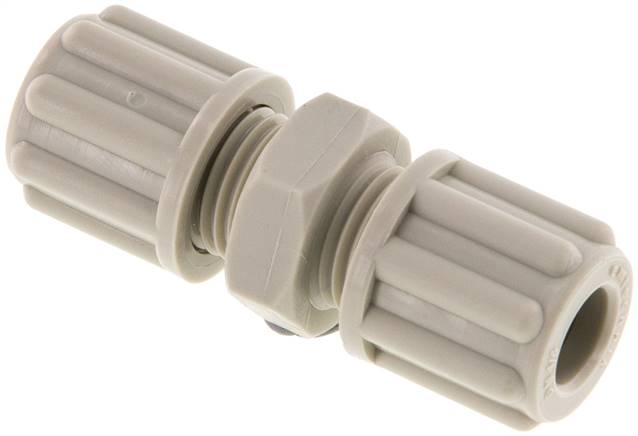 Gerade Verschraubung 6x4mm, Polypropylen