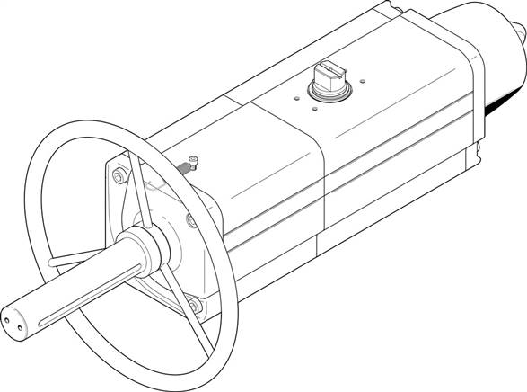 FESTO DAPS-0480-090-RS4-F14-MW (8005057) Schwenkantrieb