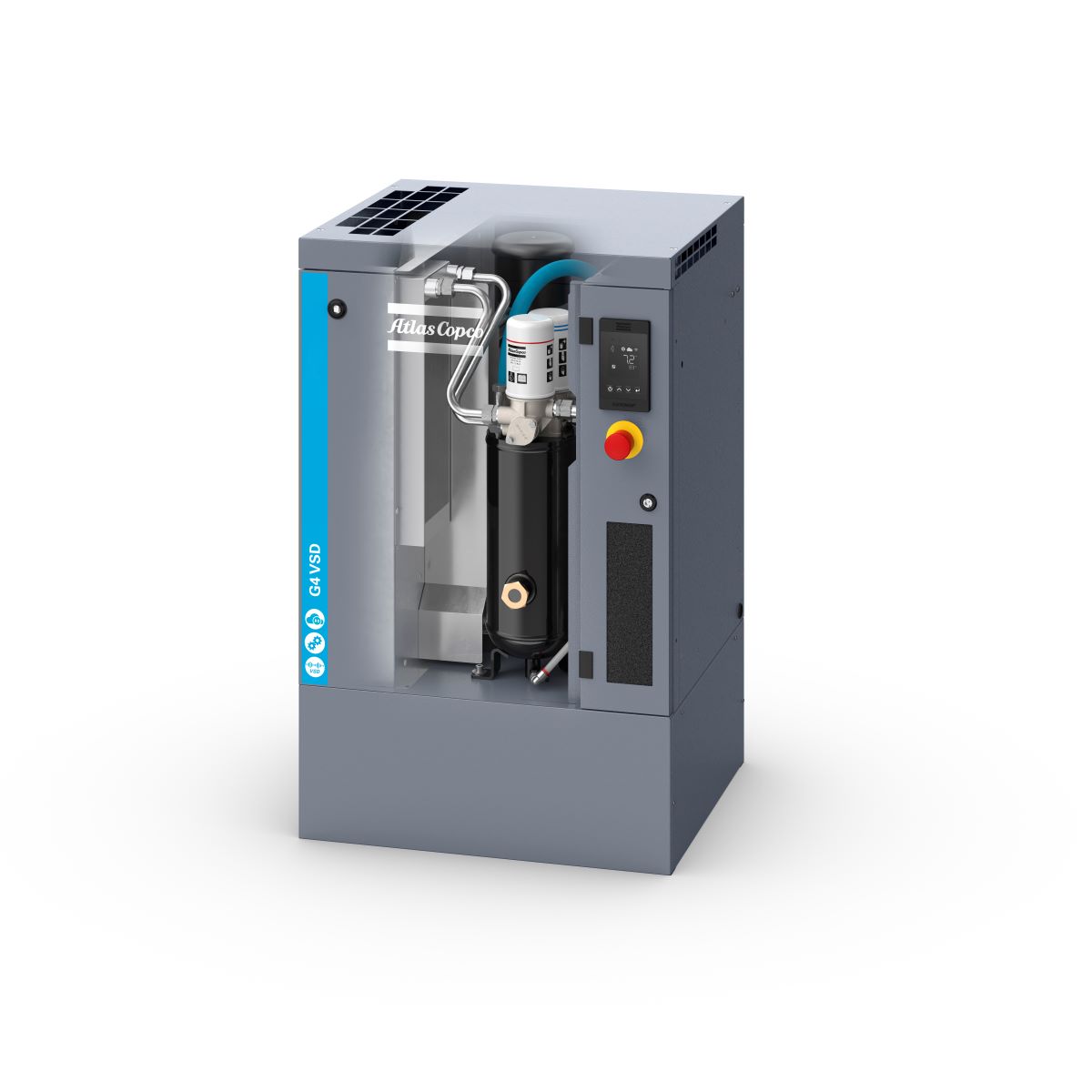 Atlas Copco Schraubenkompressor G4 VSD P-10 FM