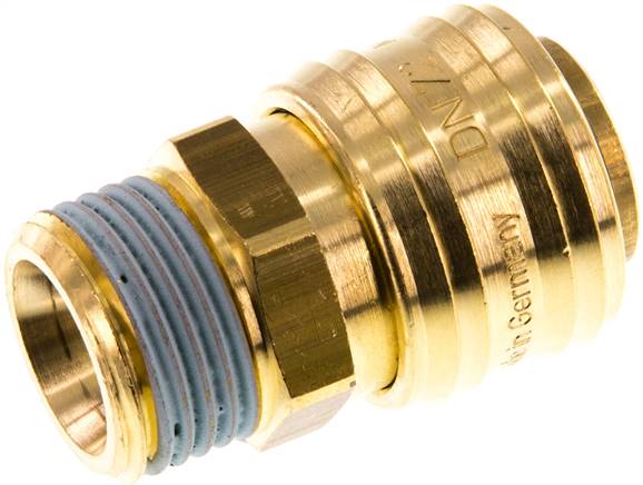 Schnellkupplung (NW7,2) G 1/2"(AG), Messing