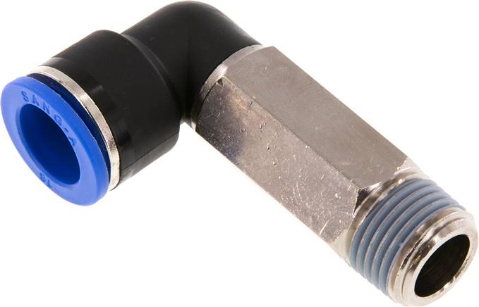 Winkel-Steckanschluss, lang R 1/2"-16mm, IQS-Standard