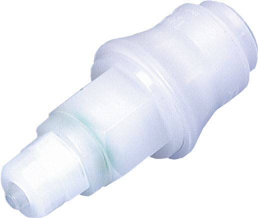 Schnellkupplung (NW5) 8x6mm Schlauch, PVDF