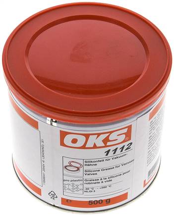 OKS 1112 - Silikonfett für Vakuum-Hähne, 500 g Dose