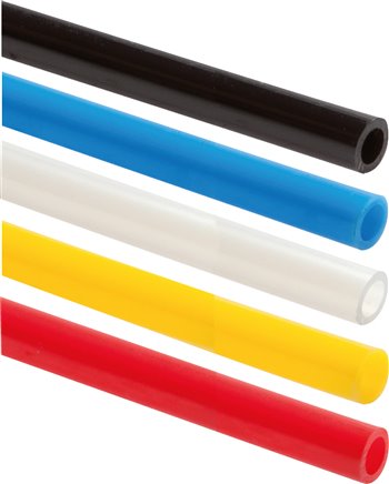 Polyamid-Schlauch flexibel, 16 x 13 mm, schwarz, 100 mtr. Rolle