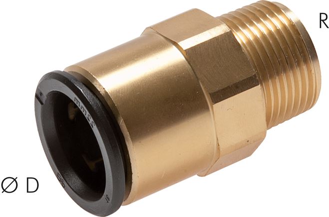 Gerader Steckanschluss R 1"-28mm, IQS-Big