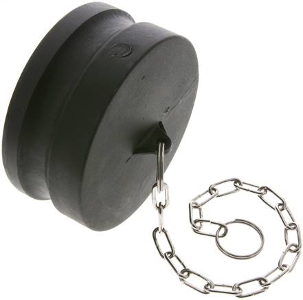 Kamlock-Verschlussstecker (DP) 4", Polypropylen