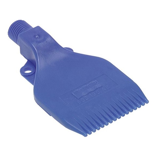 Ugello a ventaglio multicanale, 47 mm, G 1/4", POM (blu)