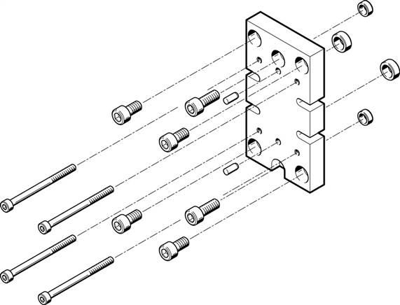 FESTO HAPG-77 (537172) Adapterbausatz