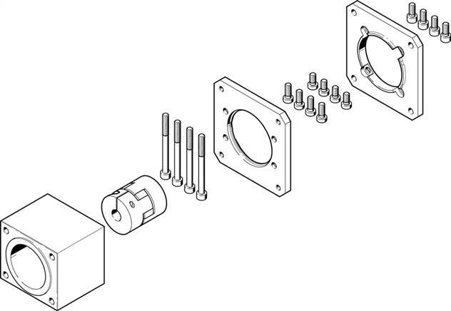 FESTO EAMM-A-S62-80G-G2 (1972530) Axialbausatz