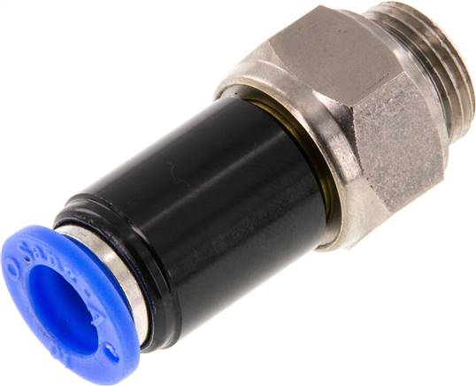 Gerade Drehverschraubung G 3/8"-10mm, IQS-Standard