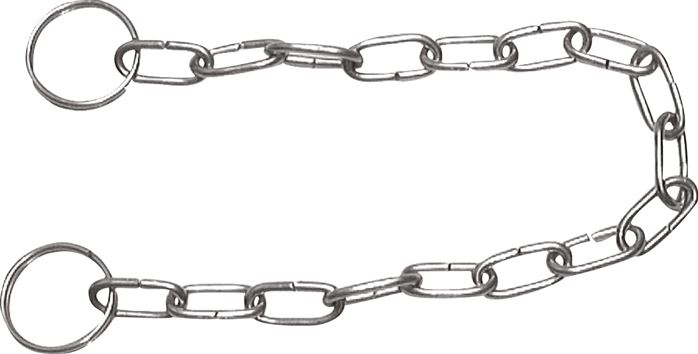 Ersatzkette für Kamlock-Kupplungen, Edelstahl