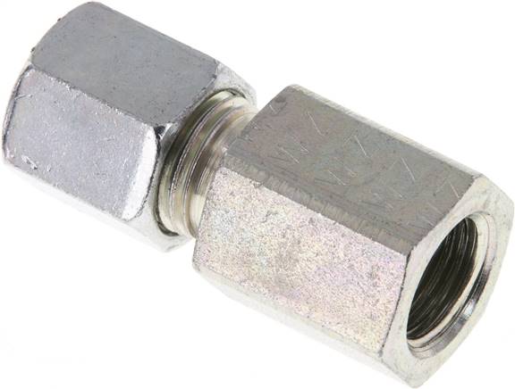 Aufschraub-Schneidringverschr. G 1/4"-6 S (M14x1,5), Stahl verzinkt