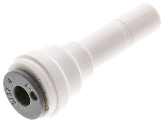 Reduzierung Stecknippel 1/4" (6,35 mm) x Schlauch 5/32" (3,97 mm), IQS-LE  (EPDM-Dichtung)