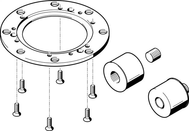 FESTO DADM-CK-140-8 (548112) Teilungsbausatz