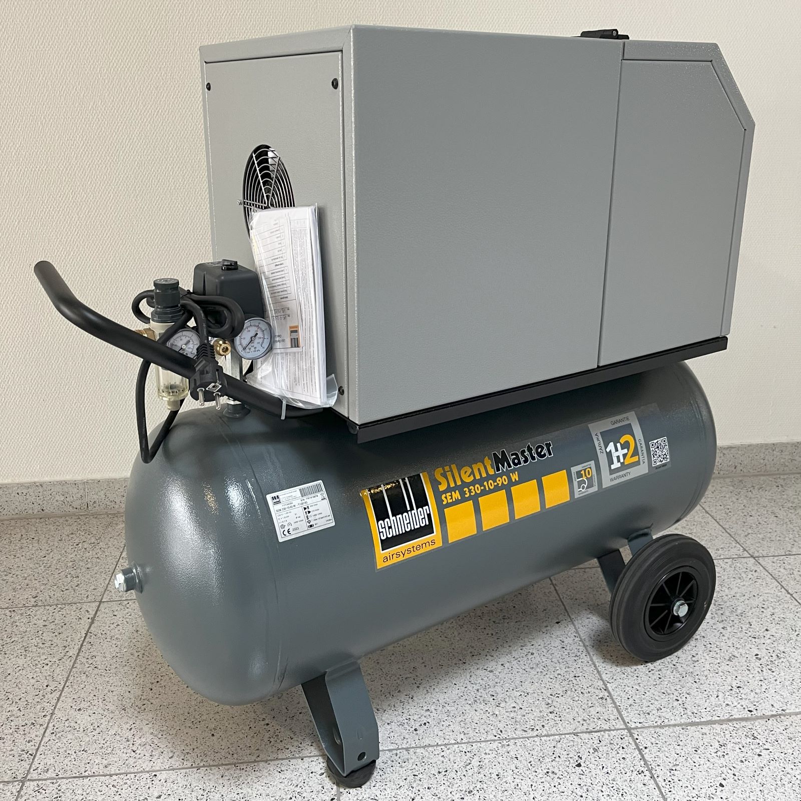 B-WARE Schneider-Kompressor SEM 330-10-90 W - 1121340204 - SN ITR1915678