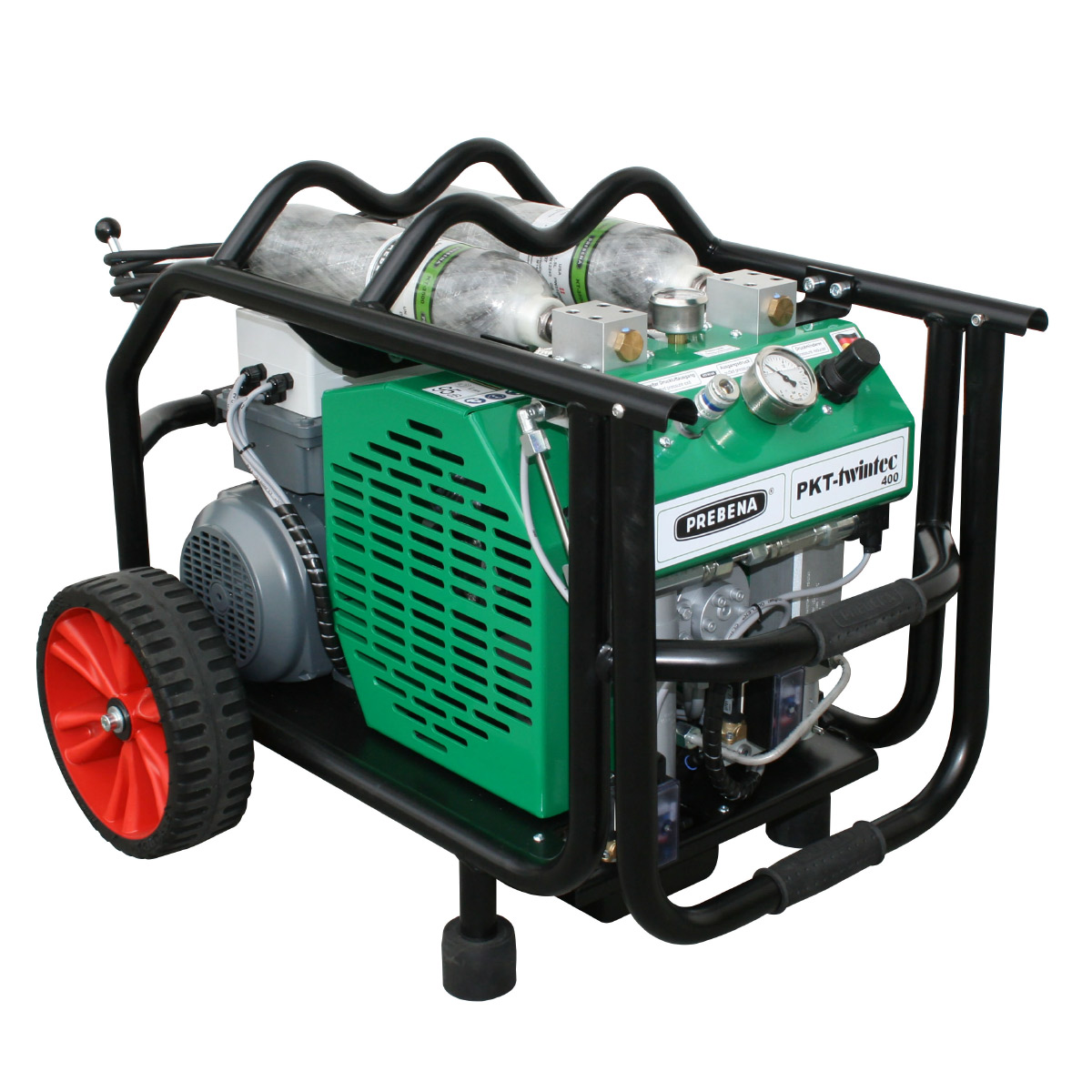 Prebena PKT-Twintec 400 Füllstation und Kompressor für 2 Anwendungen gleichzeitig!
