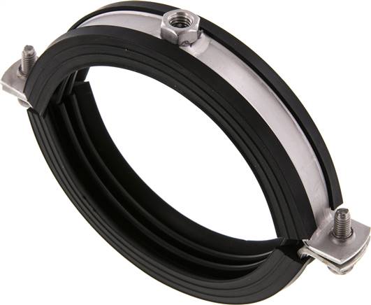 Rohrschelle, 100 - 106mm, 1.4404, mit Einlage, RS 106 G ESM8