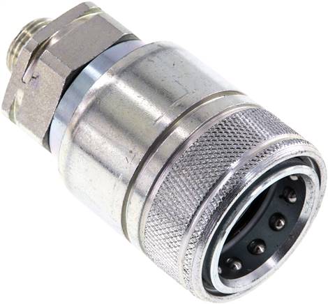 Steckkupplung ISO7241-1A, Muffe Baugr.4, 12 L (M18x1,5)