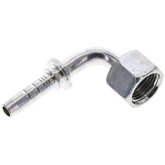 Pressanschluss ORFS (90°), UN 11/16"-16, DN 8