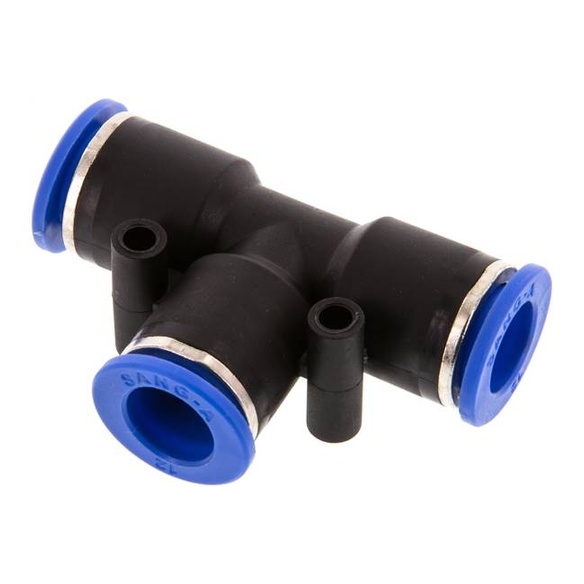 Connettore a T 12mm-12mm, standard IQS
