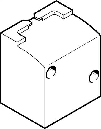 FESTO VABF-S2-2-A1G2-G12 (555702) Winkelanschlussplatte