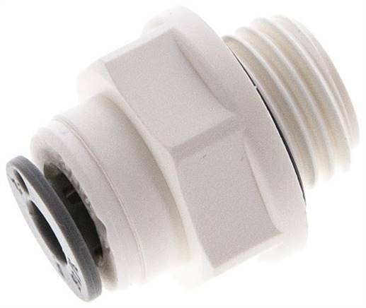 Gerader Steckanschluss G 1/4"-3/16" (4,76 mm), IQS-LE (EPDM-Dichtung)