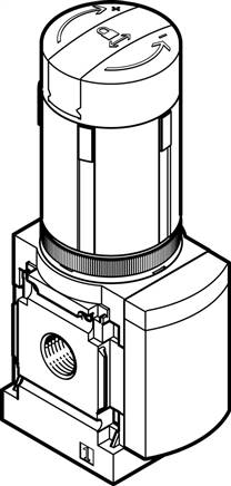 FESTO MS4-LRB-1/4-D6-VS-AS-Z (529482) Druckregelventil