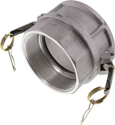 Kamlock-Kupplung (D) Rp 4"(IG), Aluminium