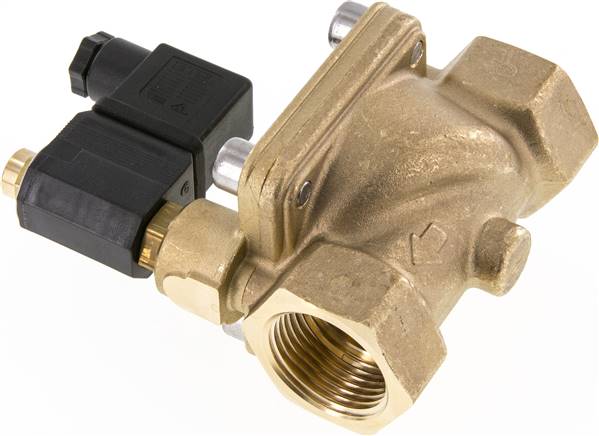 2/2-Wege Magnetventil G 1" stromlos geöffnet (NO),NBR 230V