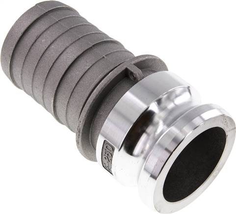 Kamlock-Stecker (E) 63 (2-1/2")mm Schlauch, Aluminium