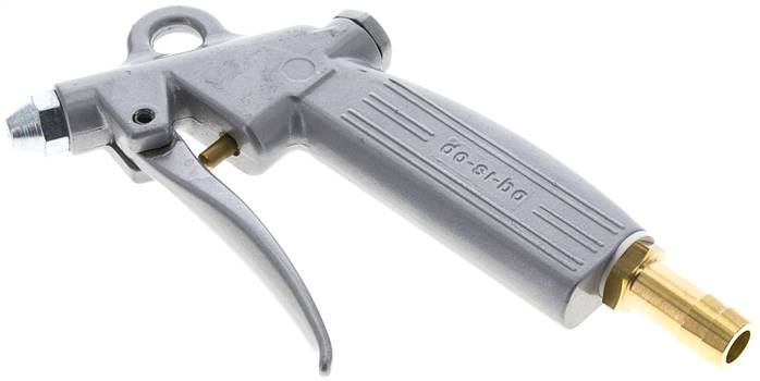 Alu Ausblaspistole, dosierbar 13 mm mit Kurzdüse Ø 1,5 (Standard)