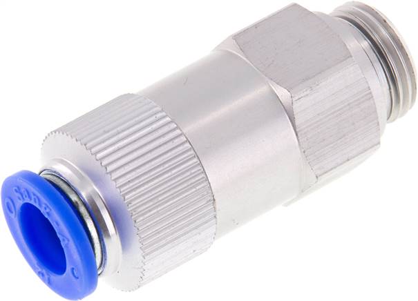 Rückschlagventil G 1/2"-12mm, Durchfluss vom Schlauch zum Gewinde, IQS-Standard