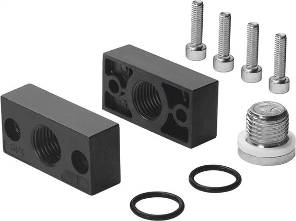 FESTO LRBAS-1/2-D-MIDI (525036) Anschlussplatte