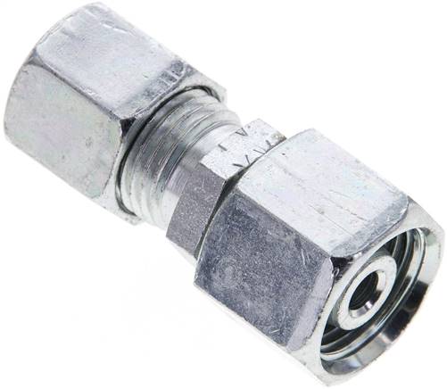 Reduziereinsatz 10 S-8 S (M16x1,5), Stahl verzinkt, mit Dichtkegel und O-Ring