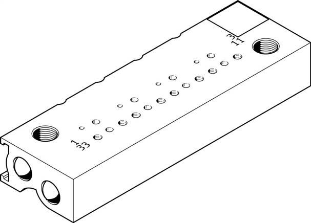 FESTO MHP1-PR8-3-PI-PCB (197245) Anschlussblock