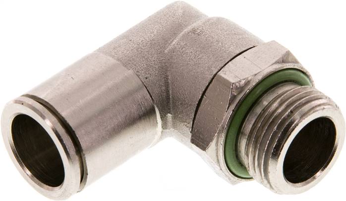 Winkel-Steckanschluss G 3/8"-12mm, IQS-MSV (Hochtemperatur), Dichtung FKM