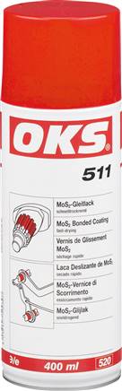OKS 510/511 - MoS2-Gleitlack, 400 ml Spraydose