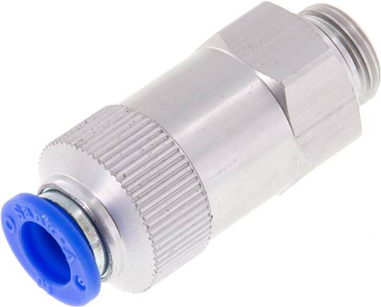 Rückschlagventil G 3/8"-10mm, Durchfluss vom Gewinde zum Schlauch, IQS-Standard