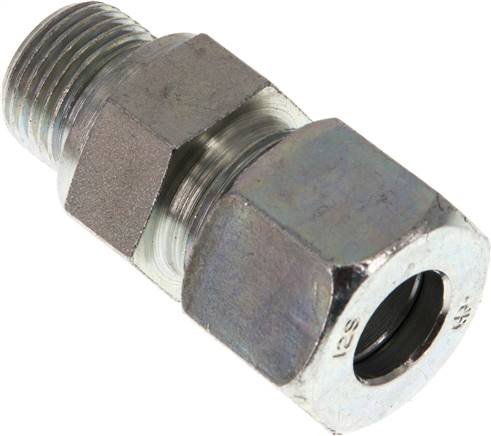 Gerade Schneidringverschr. G 3/8"-12 S (M20x1,5), Stahl verzinkt