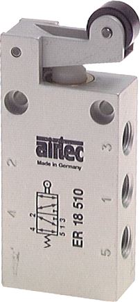 5/2-Wege Endschalter mit Rolle, G 1/8"