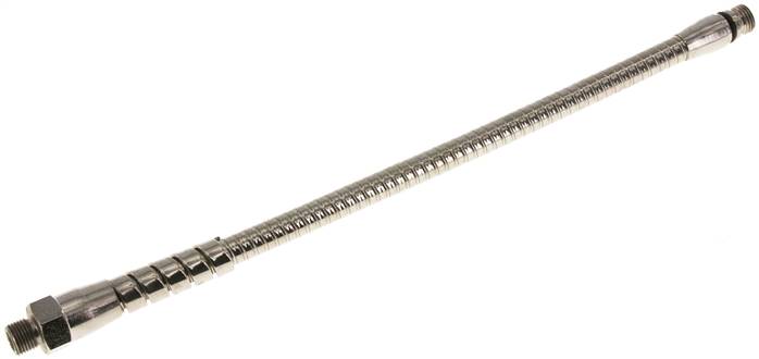 Metall-Kühlmittelschlauch 250mm, G 1/8" M 10 x 1