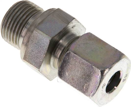 Gerade Schneidringverschr. G 3/8"-8 S (M16x1,5), Stahl verzinkt