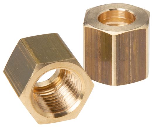 Tülle Messing, G 1/8"-6 (1/4")mm, ohne Mutter