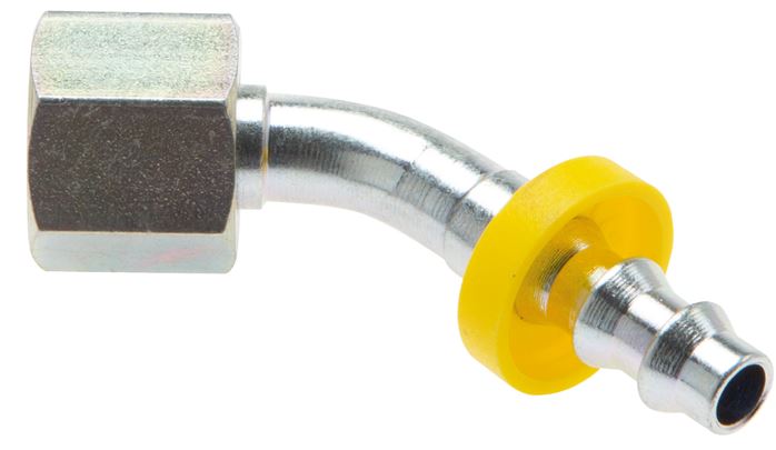 45°-Steckanschluss G 1" Ü-Mutter, 25,4mm GSP-Schlauch